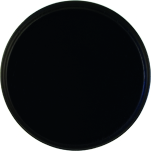 Trofesköld vildsvin/bäver, 15 cm Diameter, Svart