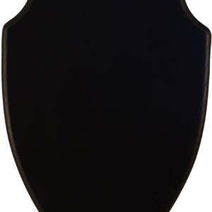 Trofésköld Älg, Svart