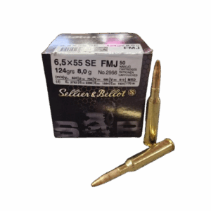 Sellier & Bellot FMJ Kal6.5x55 8,0g