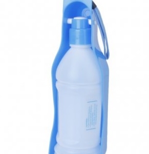 Vattenflaska med inbyggd skål, 350ml