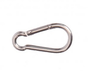 11147 Karbinhake Rostfri 70mm 2-pack