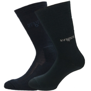 Avignon Liner Ullstrumpa - Svart, 44-47