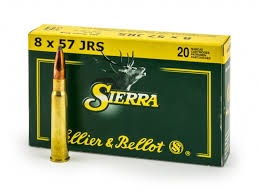 Sellier & Bellot Jakt, 8x57JRS, SIERRA SBT 14,26g