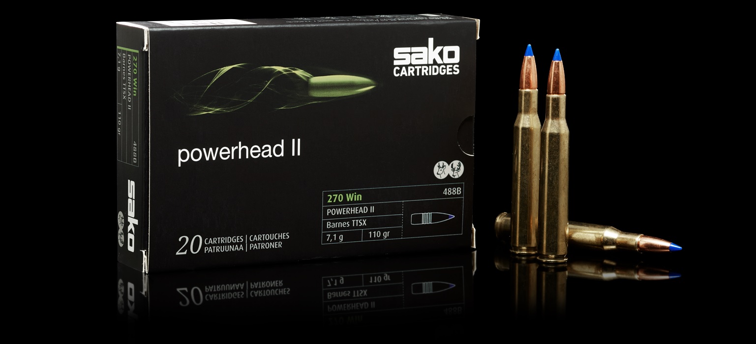 Sako Ammunition 6,5 Creedmoor Powerhead II TTSX