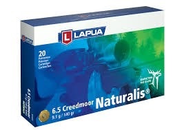 LAPUA Naturalis kal6.5 Creedmoore 9.1g