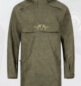 Blaser Vintage Laurent Anorak - Olive mélange/black, S