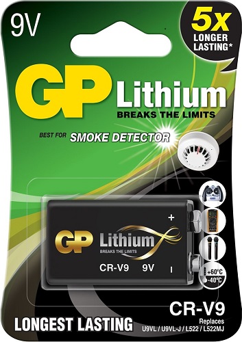 Batteri GP 9V Lithium