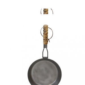 Svartsjöpannan Vikbar, trähandtag