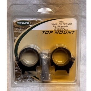 Weaver Fäste 30mm Låga