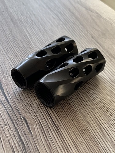 Rekylbroms T.S.G HX Svart M14x1 .9,3