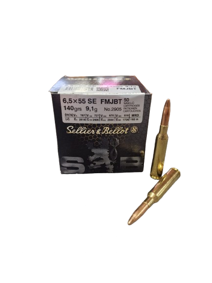 Sellier & Bellot FMJBT Kal6.5x55 9,1g