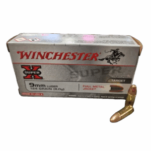 Winchester FMJ kal9mm Luger 124gr