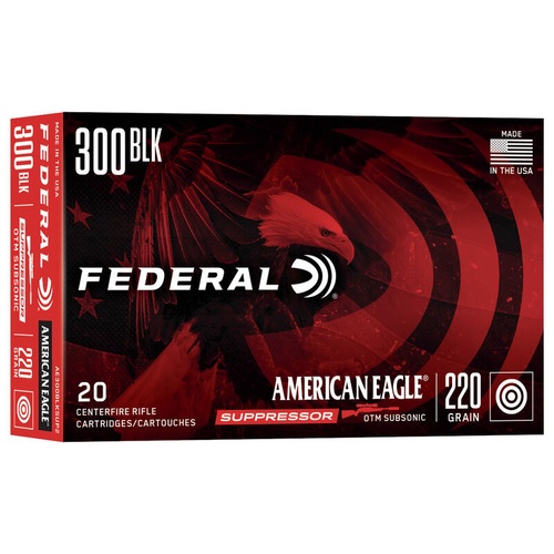 Federal Kal 300BLK 220gr SUB