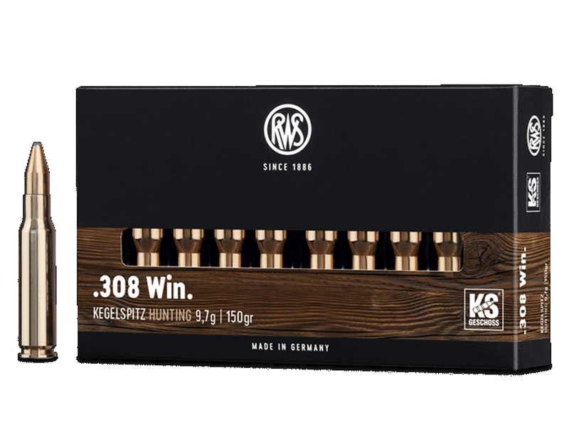 RWS Kegelspitz kal308.Win 9.7g