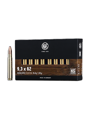 RWS Kegelspitz kal9.3x62 16g