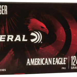 Federal 9mm luger 124 gr FMJ,American Eagle, 100st