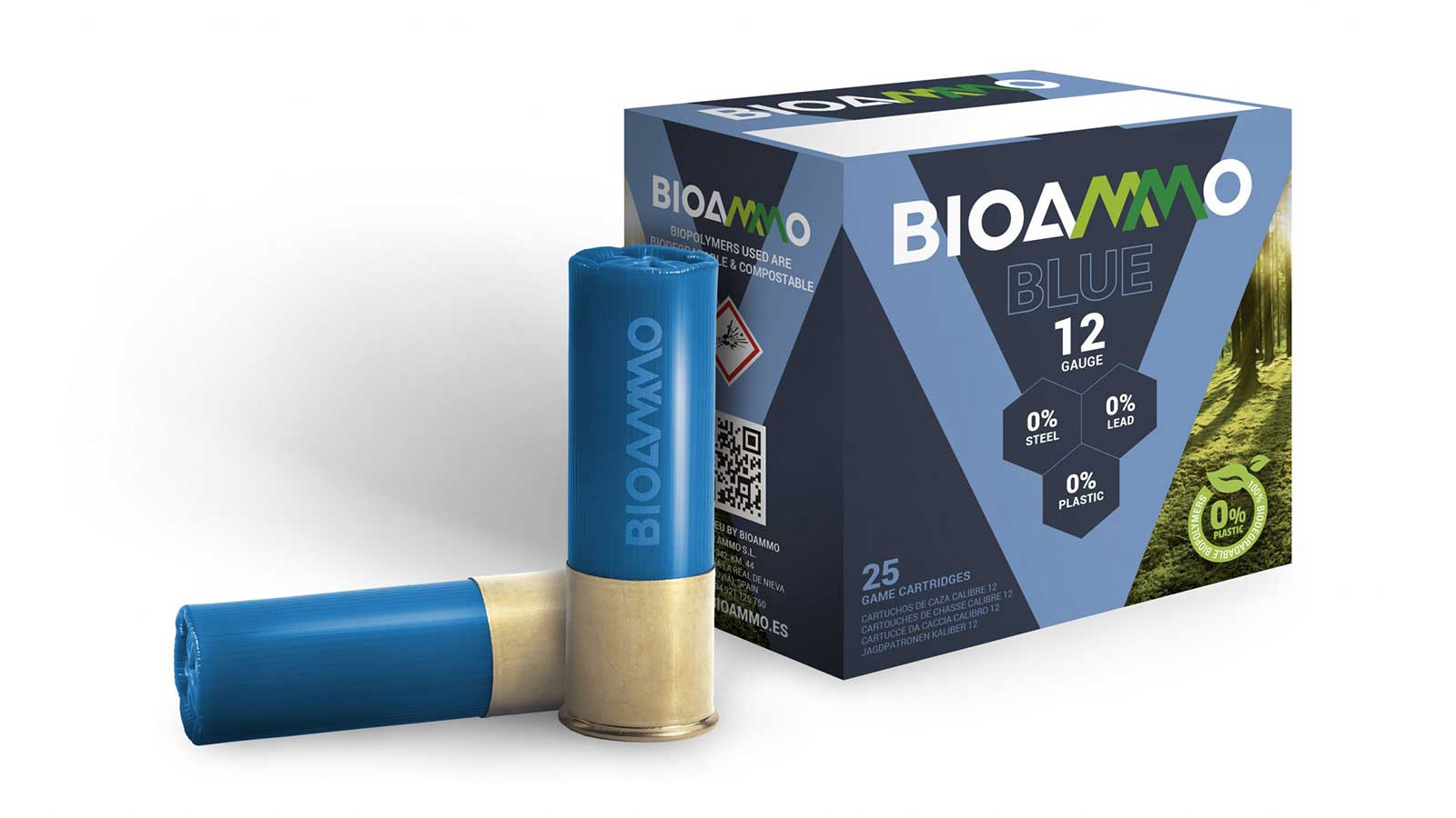 BioAmmo Blue lead free 28g US3 kal12