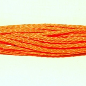 Spårlina flätad 6mm x 10 meter, orange
