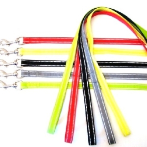 Reflexkoppel 2,5 x 190 cm - Svart