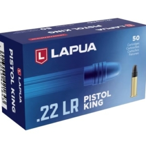 LAPUA Pistol King kal22LR 40gr LRN