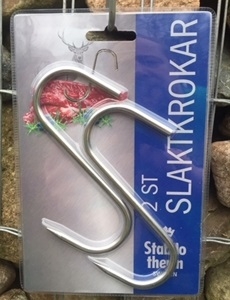 Slaktkrok, 120mm/5mm, 2-pack
