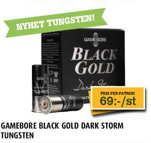Gamebore Black Gold TUNGSTEN kal12 US3 32g