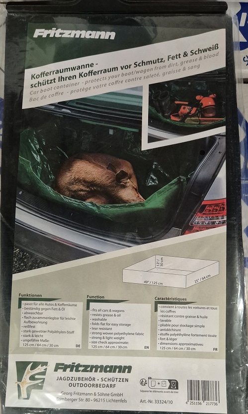 Viltsäck till bagage