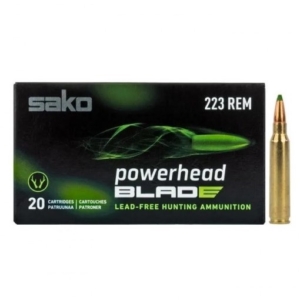 Sako Amunition kal .223 powerhead blade 55gr