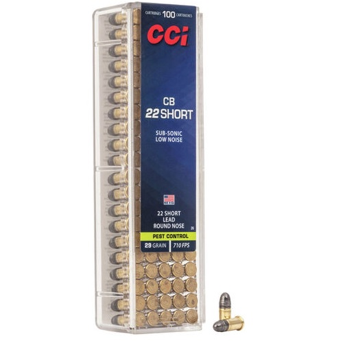 CCI CB 22 Short Subsonic Low-Noise 29 gr
