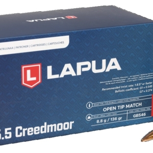 LAPUA Scenar OTM kal6.5 Creedmoor 136gr
