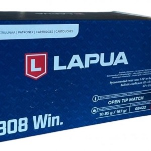 LAPUA Scenar OTM kal308.Win 167gr