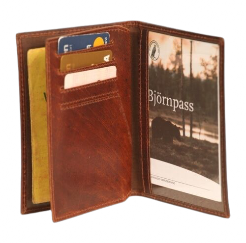 Licensfodral i läder stor