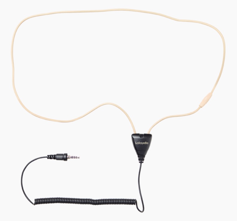 Lafayette Miniheadset Lång Kabel Smart