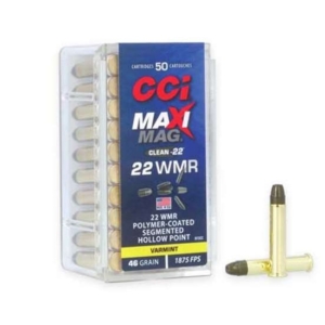 CCI Maxi Mag varmint Kal 22 WMR 46gr