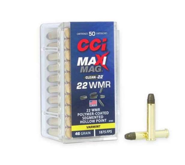 CCI Maxi Mag varmint Kal 22 WMR 46gr