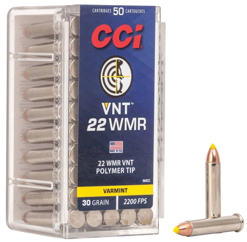 CCI Varmint VNT Kal 22 WMR 30gr
