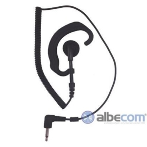 Albecom Öronmussla nr514  3,5mm vinklad , HP51-SV