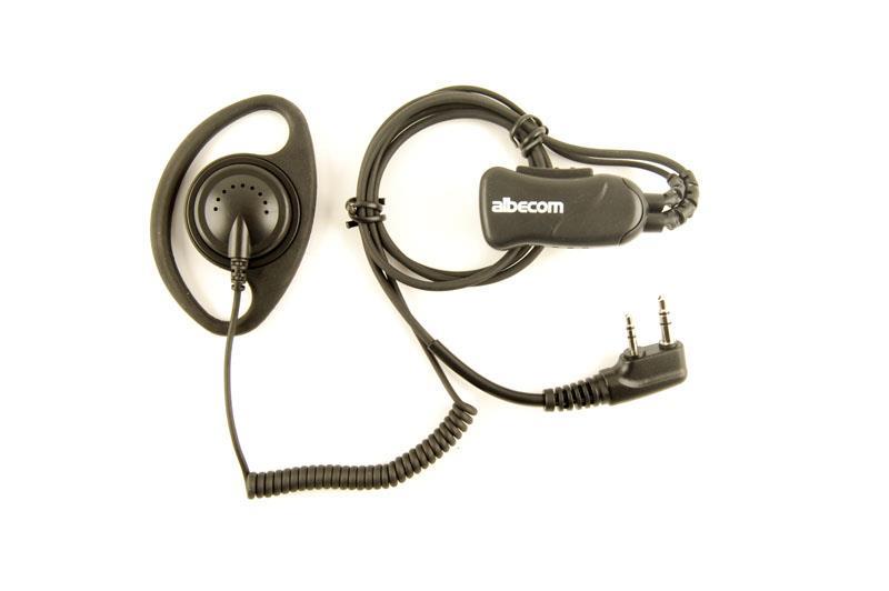 Albecom Mini Headset, nr541 D-ring Vinkl Albe