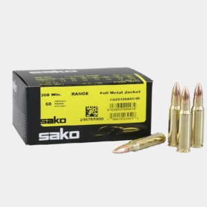Sako Amunition, FMJ 308 WIN 8,0g Range