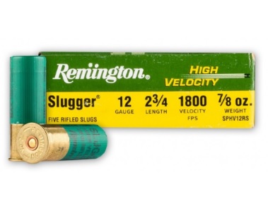 Remington Slugger High Velocity Kal 12,  2 3/4