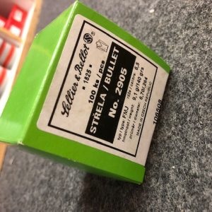 Sellier & Bellot FMJ kulor - 6,5, 9,1g