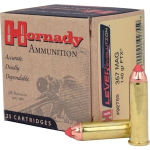 Hornady FTX 357mag 140gr