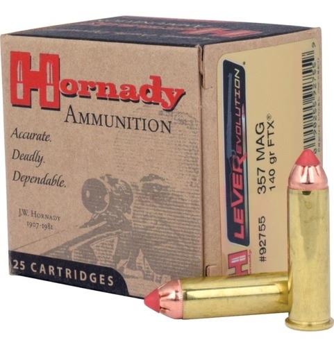 Hornady FTX 357mag 140gr