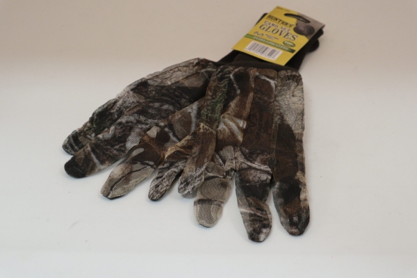 6631 Handske Camo net Bite grip, Hunters specialities