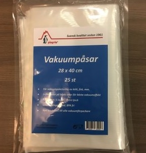Vaccumpåsar - 40st, 40st 200x280mm