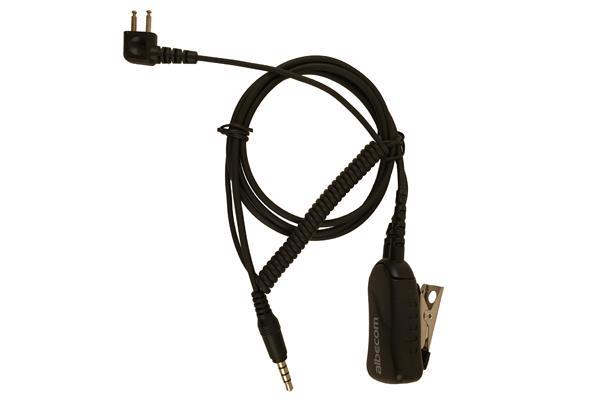 6989 Albecom Adapterkabel nr662 Peltor PTT-Y Rak 4-pol