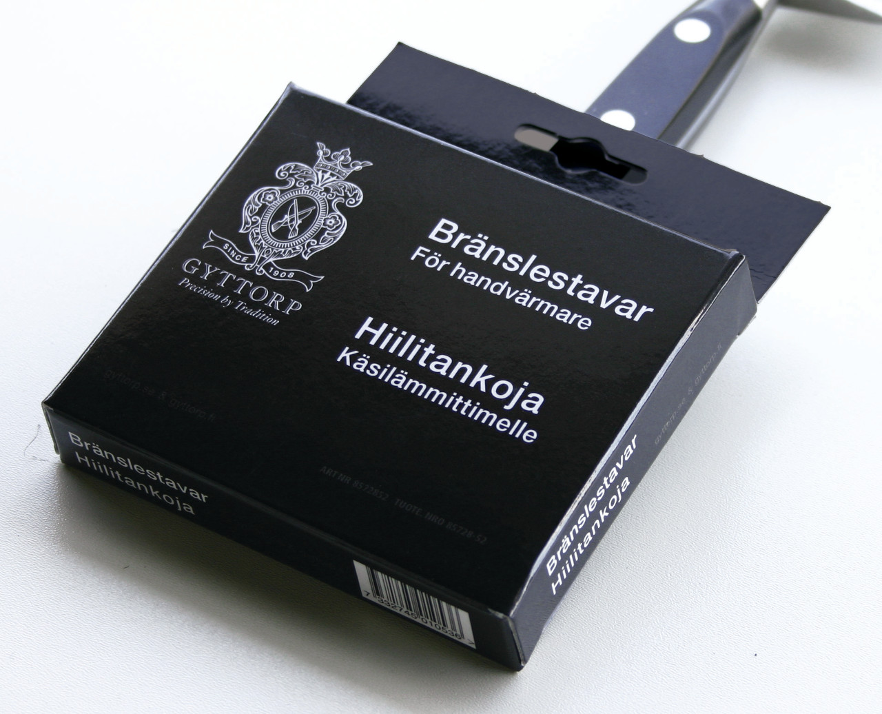 Bränslestavar till handvärmare
