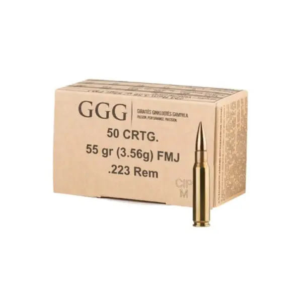 8165 GGG 223Rem FMJ 55gr (50st)