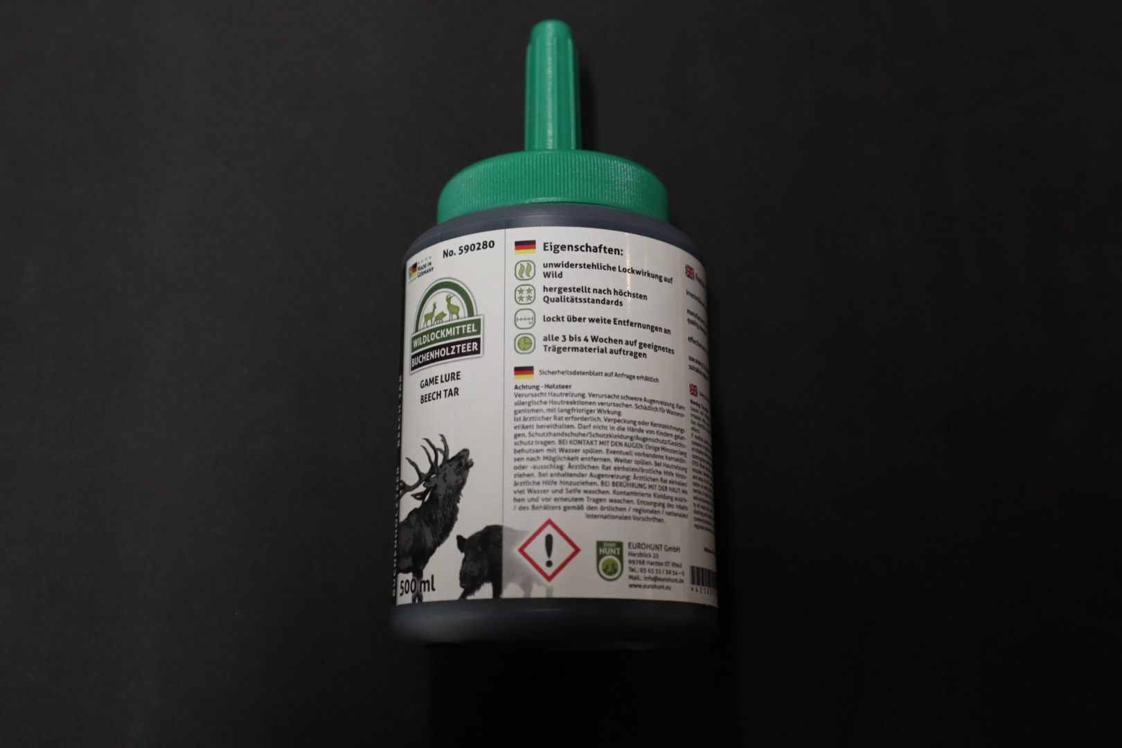 Boktjära med pensel 500ml