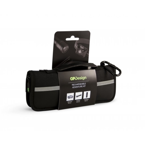 9292 Adventure Kit Pannlampa, Ficklampa, Powerbank